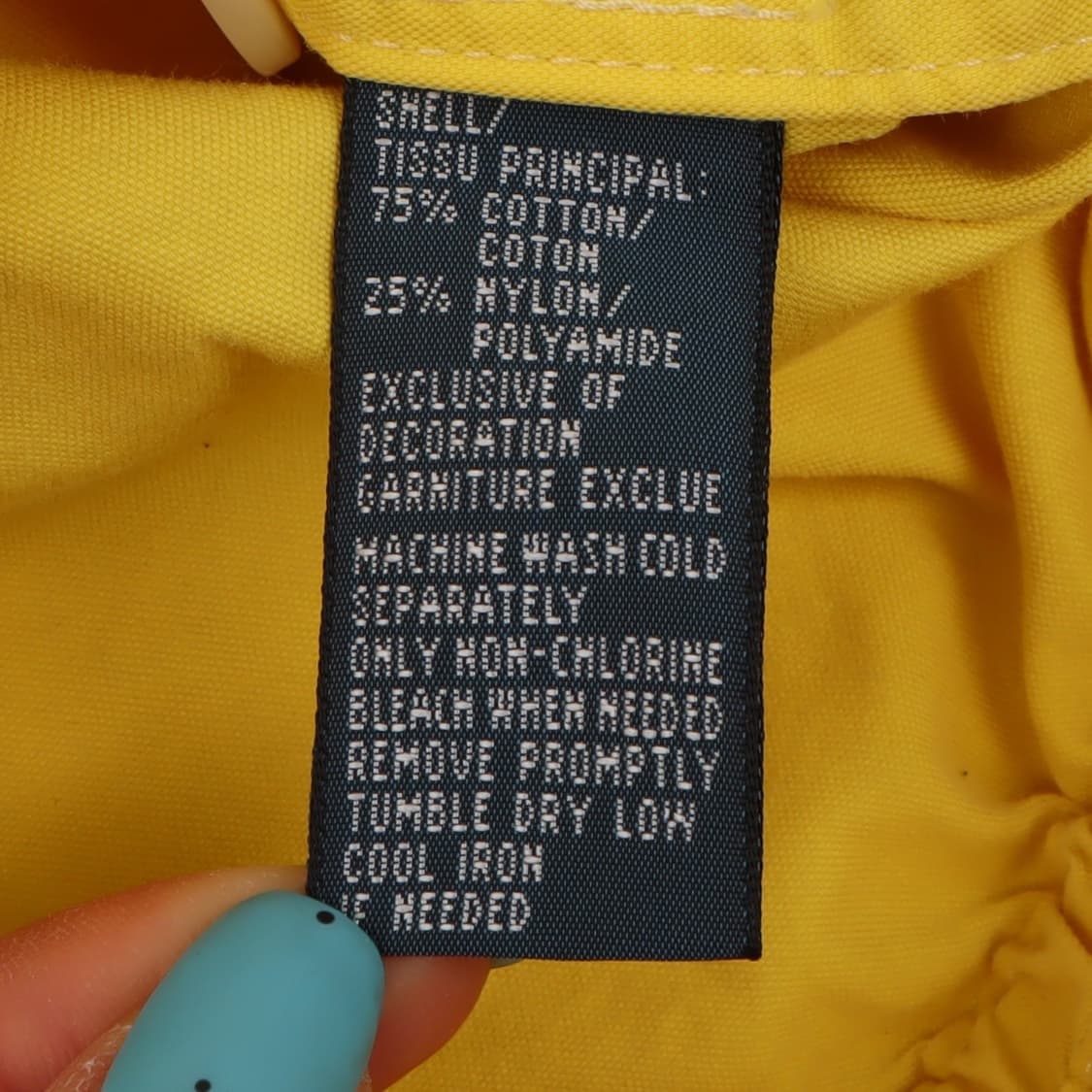 폴로 랄프로렌 옐로우 빅포니 코튼 후디 자켓 상품이미지9