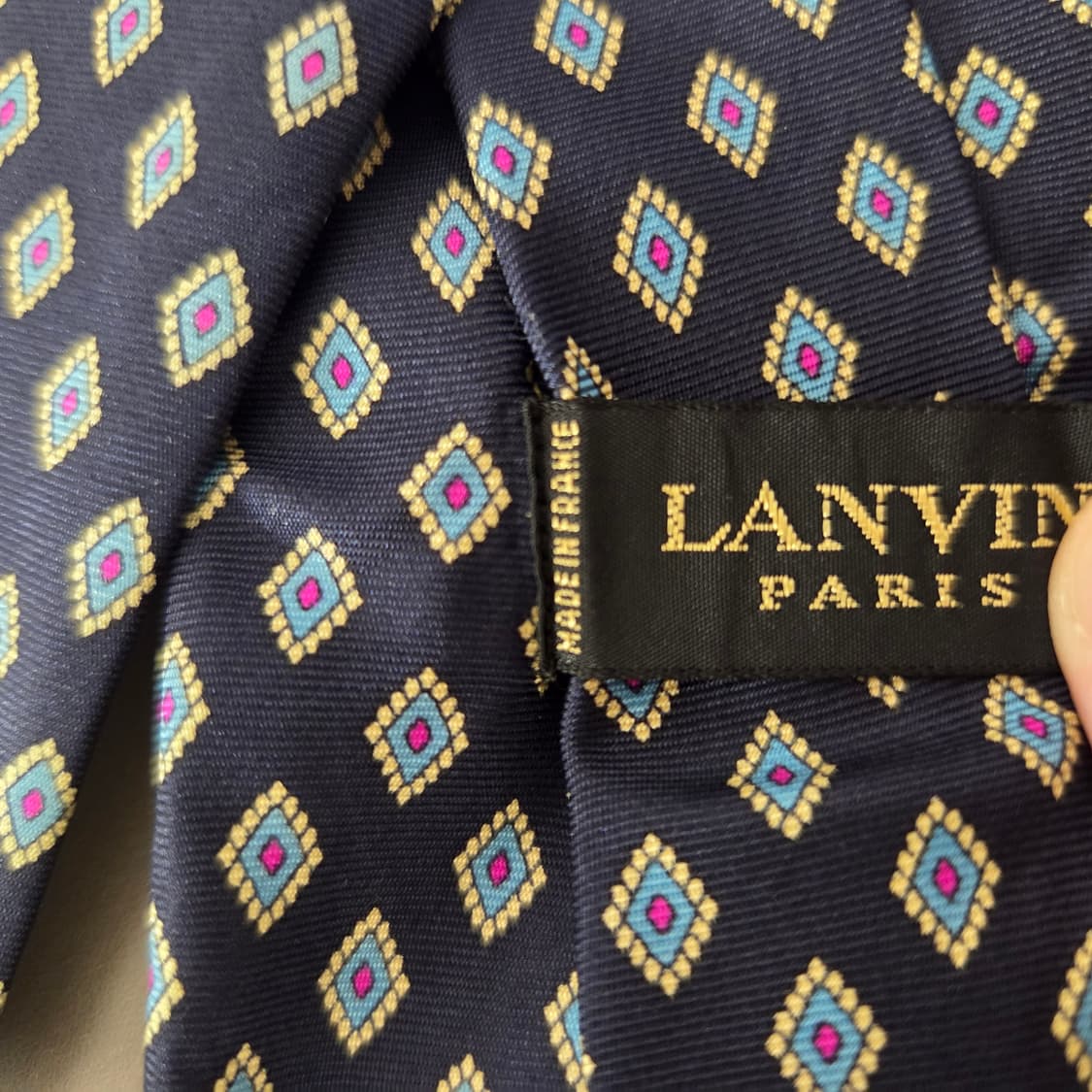 Lanvin 랑방 빈티지 넥타이 상품이미지4