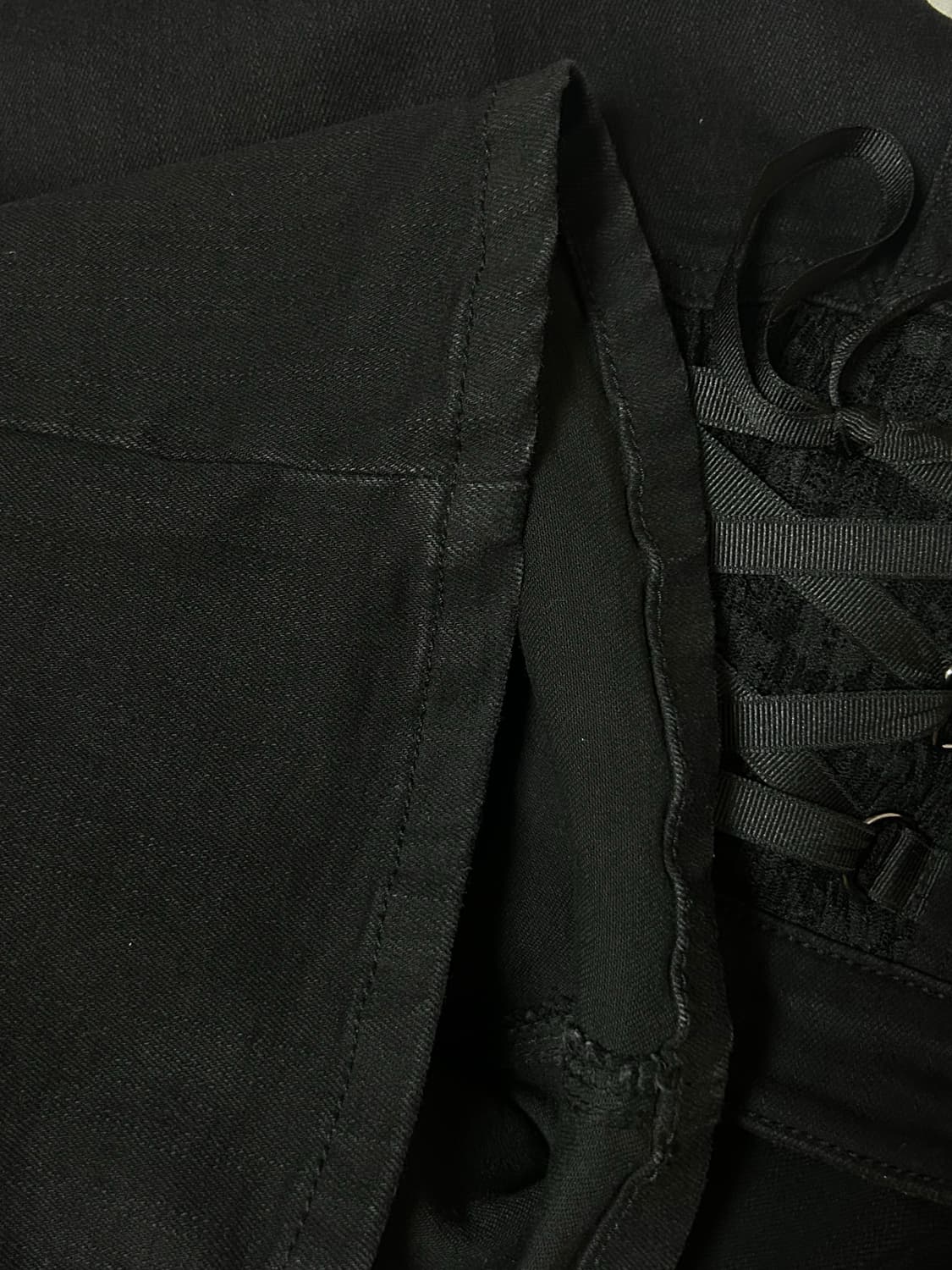 Odor letto raw pants 상품이미지3