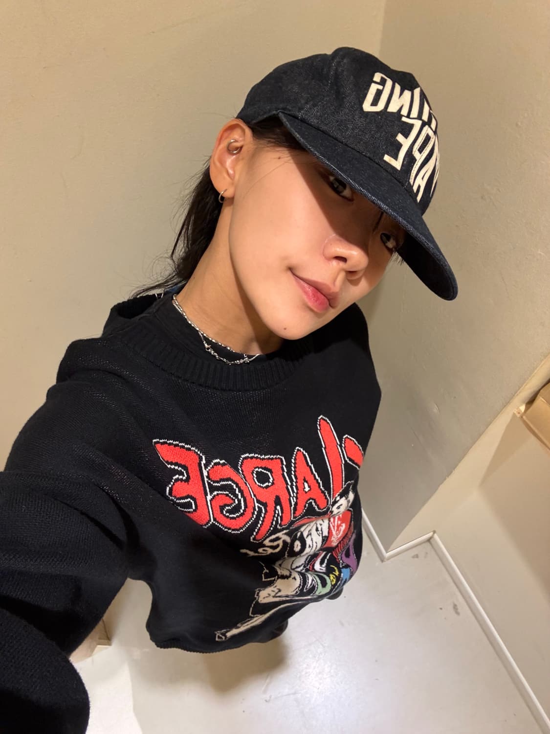 XLarge 레코드 니트 상품이미지5