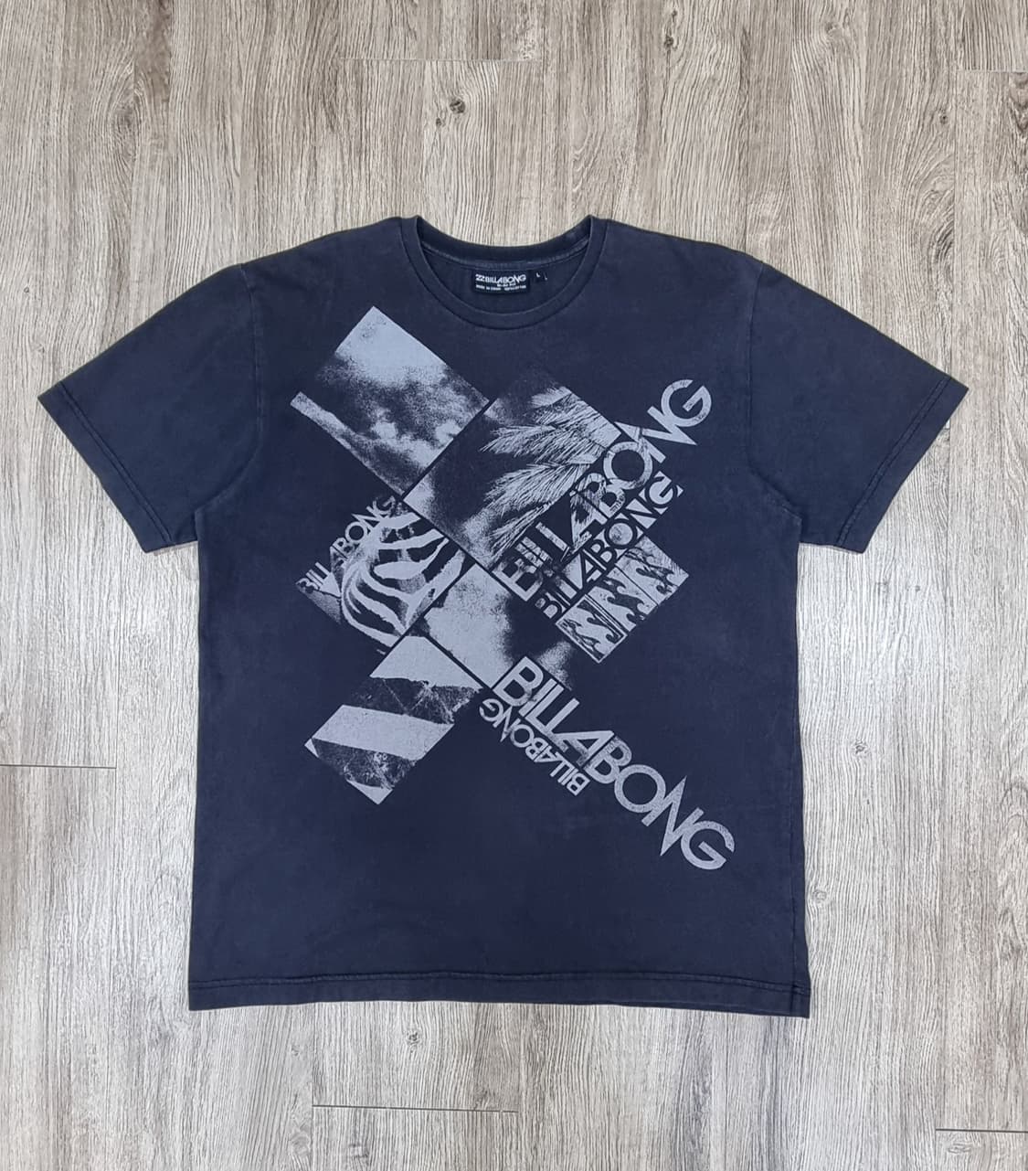 BILLABONG 빌라봉 그래픽 반팔 L _ 남성, 슬림 상품이미지1