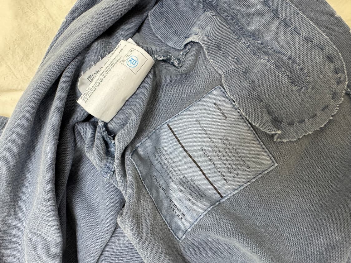 카키스 O.D 리페어드 티셔츠 Faded Navy 2 size 상품이미지4