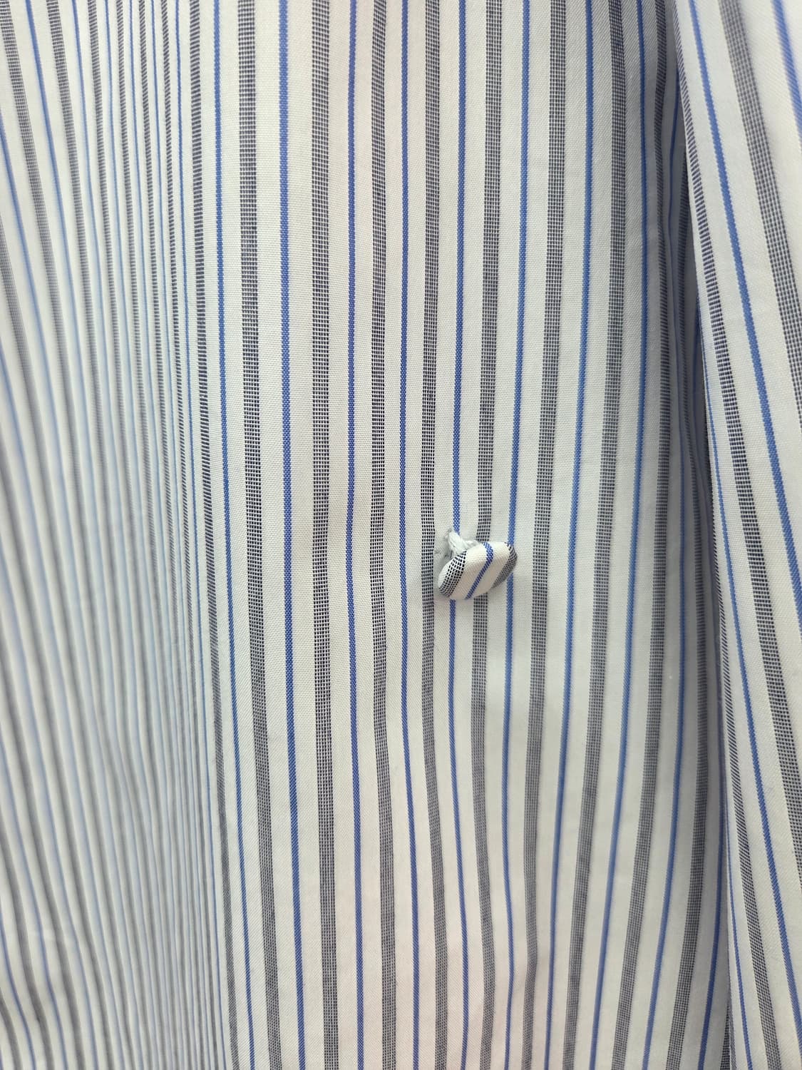 M 2024 오르 ORR 피디 랩 셔츠  블루 스트라이프 상품이미지5