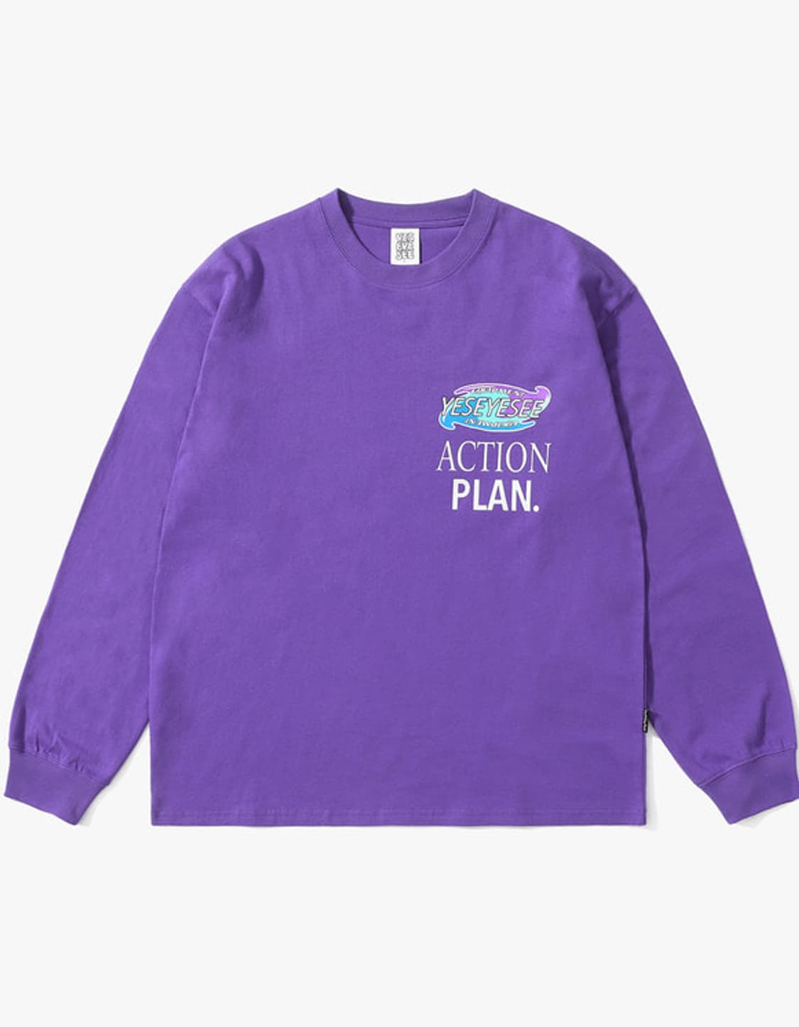 예스아이씨 퍼플 롱슬리브 상품이미지1