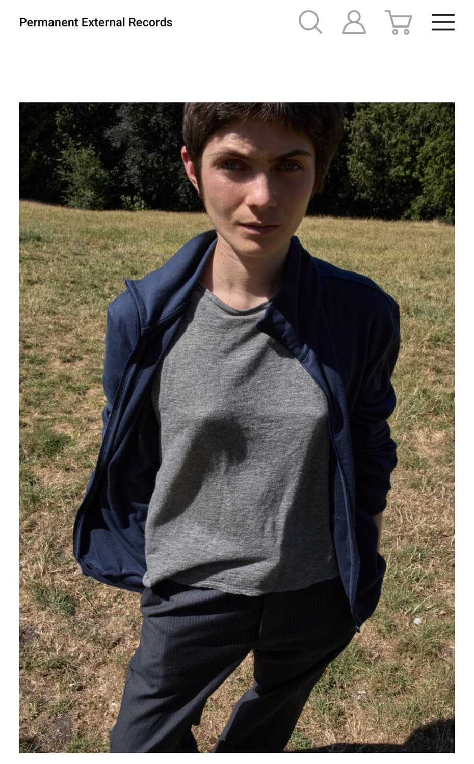 머듈 넥 집업 나이트 1 -> 2 사이즈 교환 상품이미지1