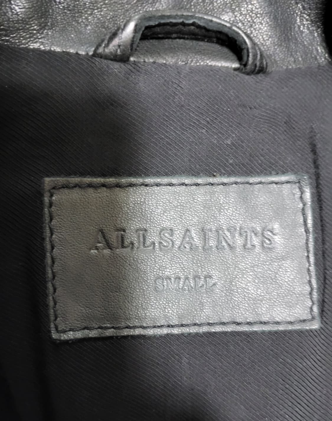 올세인츠 양가죽 콘로이바이커자켓 상품이미지7