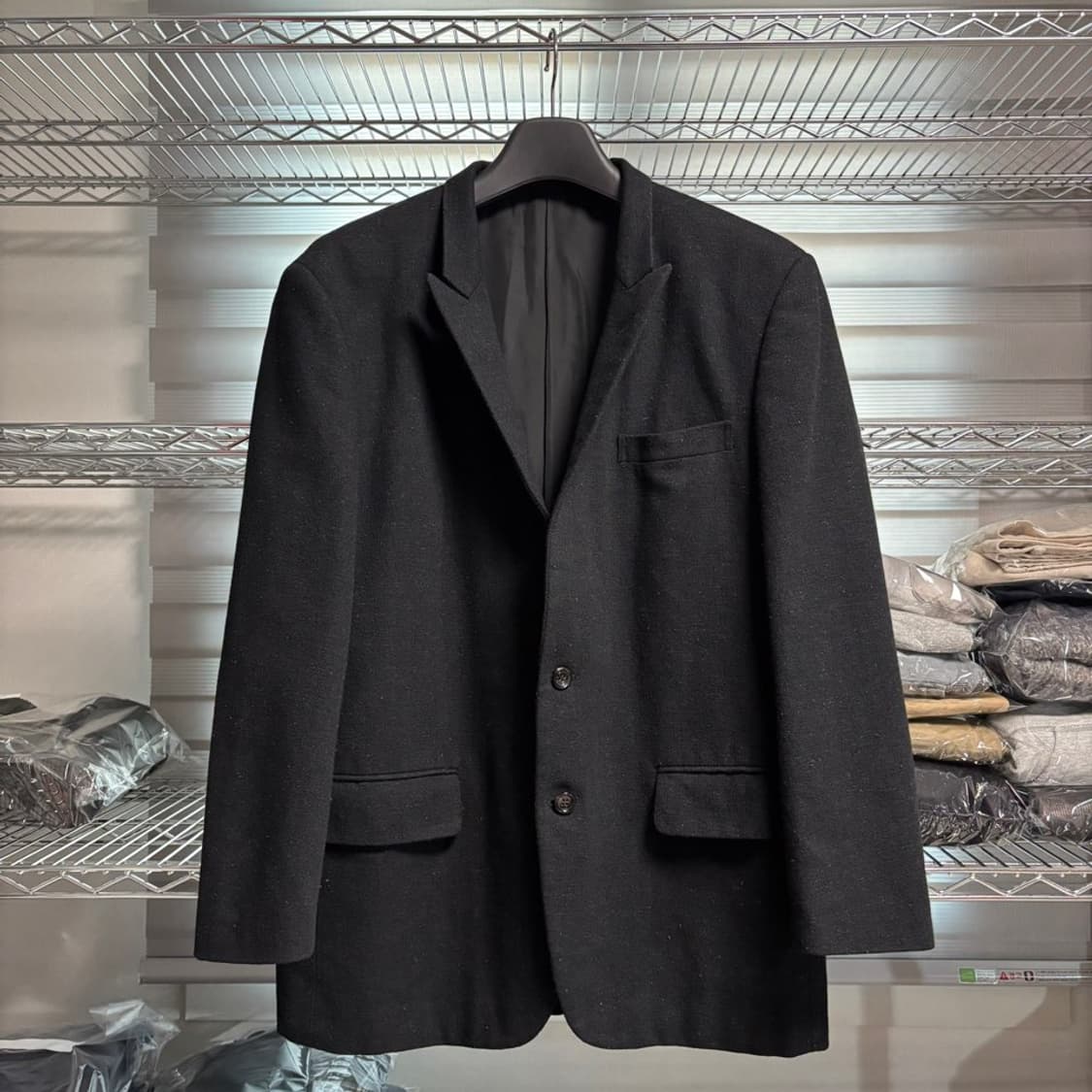 M) 꼼데가르송 옴므 울 트위드 블레이저 상품이미지6