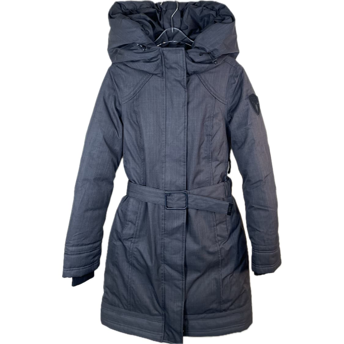 [XS] NOBIS 노비스 아스트리드 벨티드 볼륨 후드 패딩 QR인증 상품이미지1