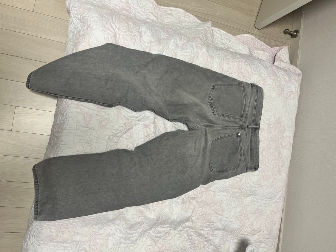 H&M 루즈핏 그레이 데님팬츠 29/30 상품이미지5