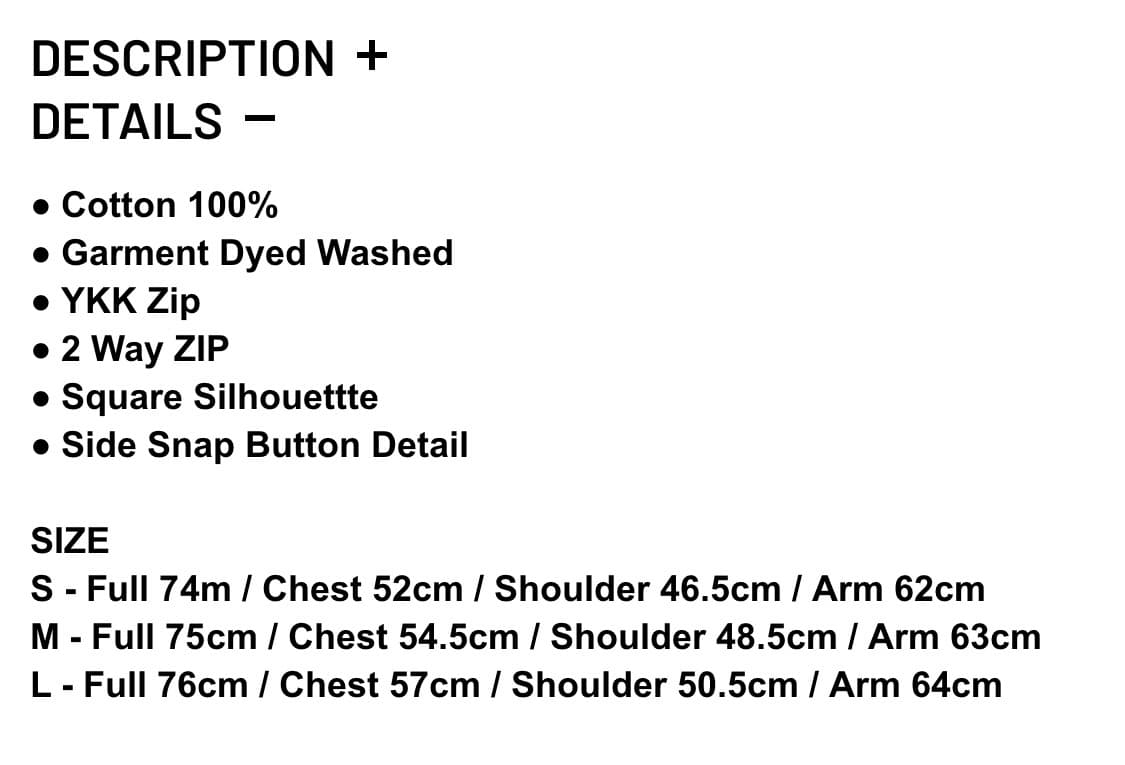 누마레 ee M-65 Jacket black 상품이미지2