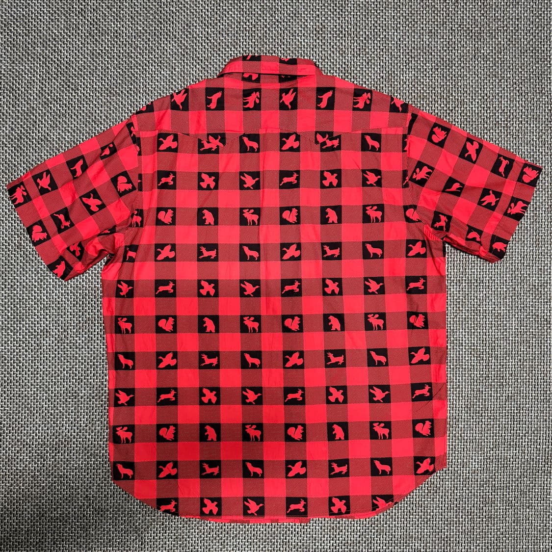 텐더로인 made in japan 애니멀체크패턴 셔츠 상품이미지2