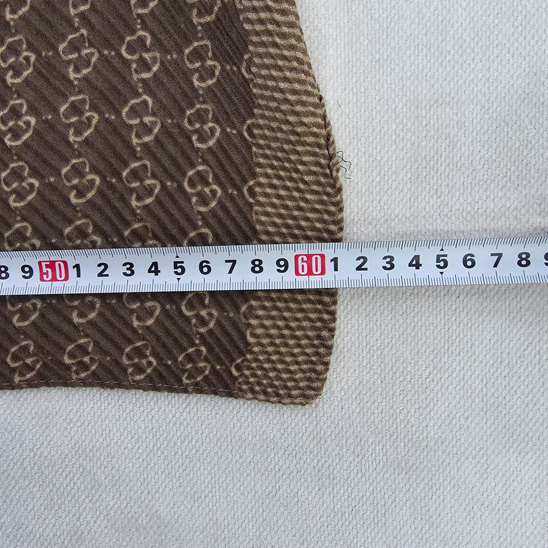 [실측확인] 고급 모노그램 머플러 스카프 1230J 상품이미지5