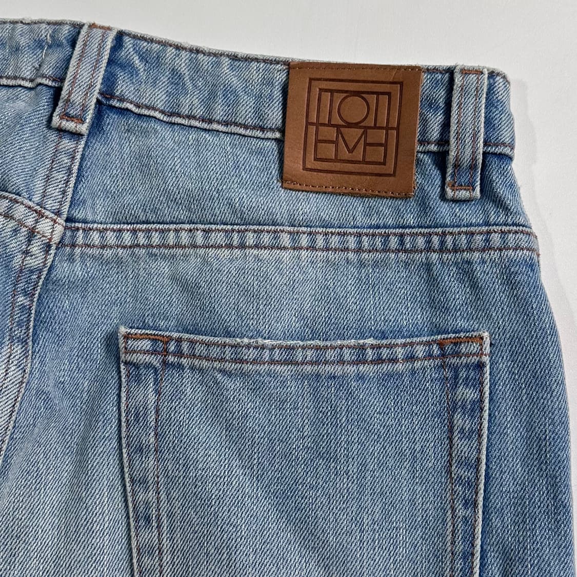 토템 플레어 핏 연청 팬츠  상품이미지7