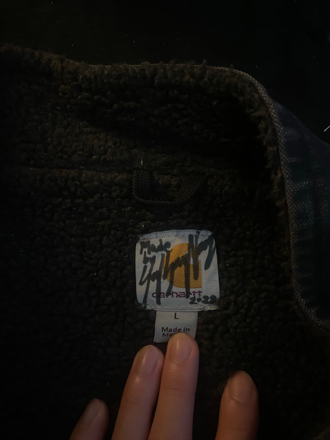 딘착용) 칼하트 커스텀 본데님 베스트 상품이미지5