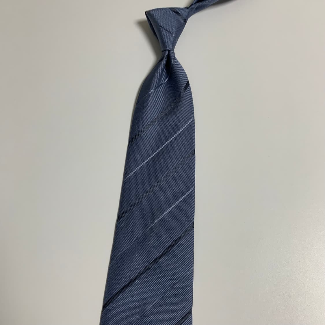 지방시(GIVENCHY) 신형라벨 스트라이프 명품넥타이 B+등급 상품이미지8