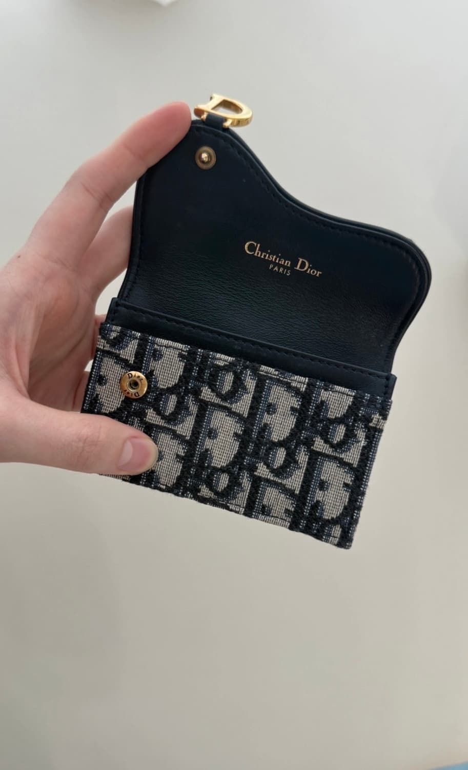 [백화점 정품]디올 새들 Bloom 카드 지갑 상품이미지4