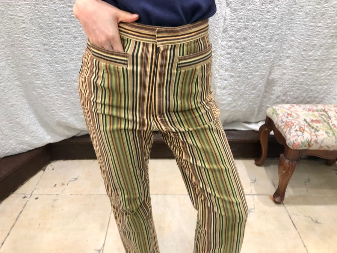 Nature stripe bootscut pants 상품이미지2