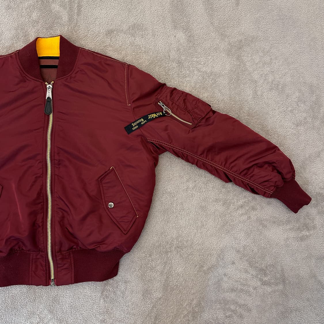 알파인더스트리 x 닥터마틴 MA-1 플라이트 자켓 상품이미지7