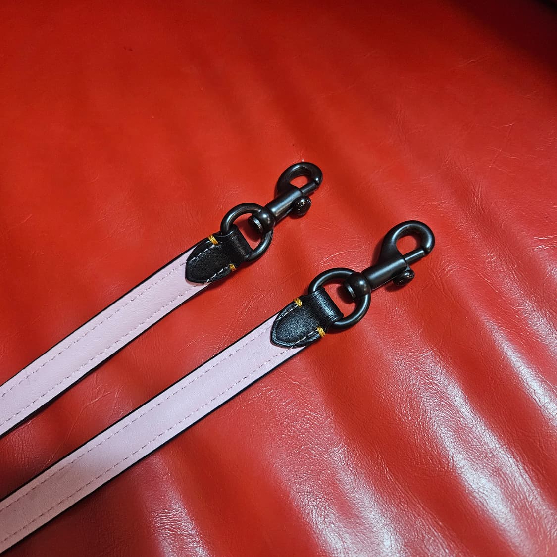 코치(Coach) 로그25 패블레더 위드 컬러블럭 스네이크 토트백 상품이미지8