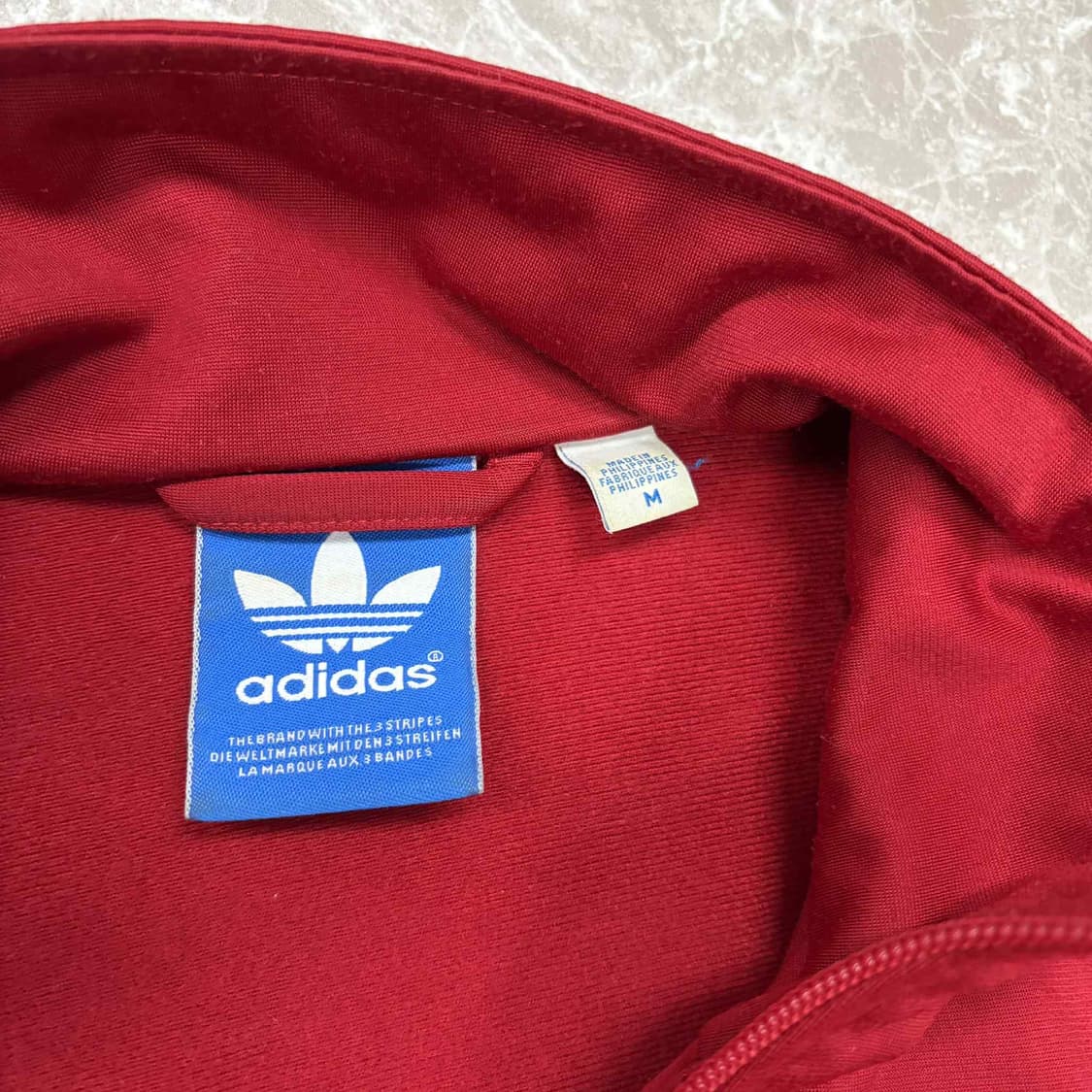아디다스 버건디 구파이어버드 대장급 트랙탑 희귀져지(M) 상품이미지4