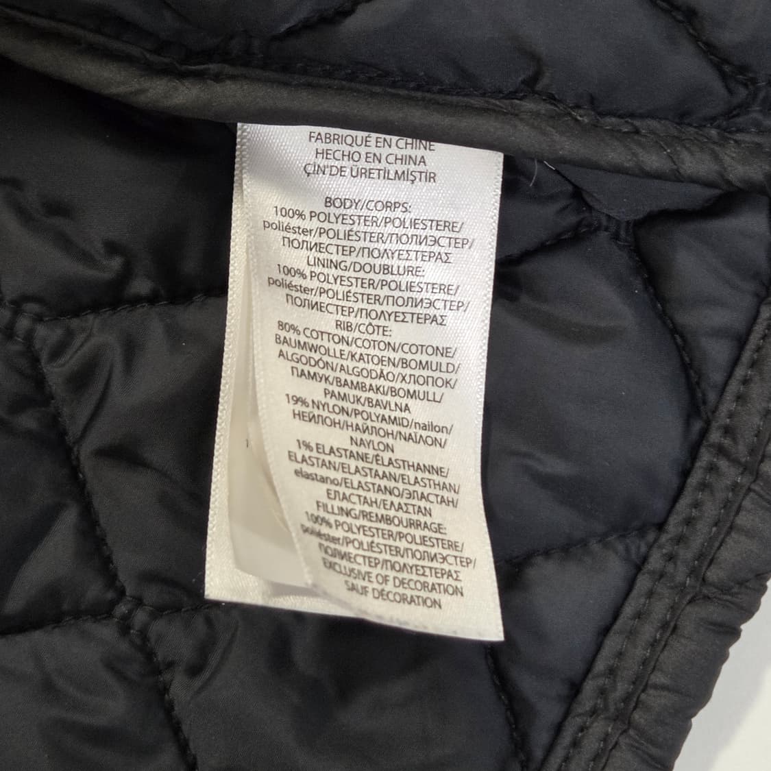 폴로랄프로렌 키즈 블랙 퀼팅 자켓 5 상품이미지5