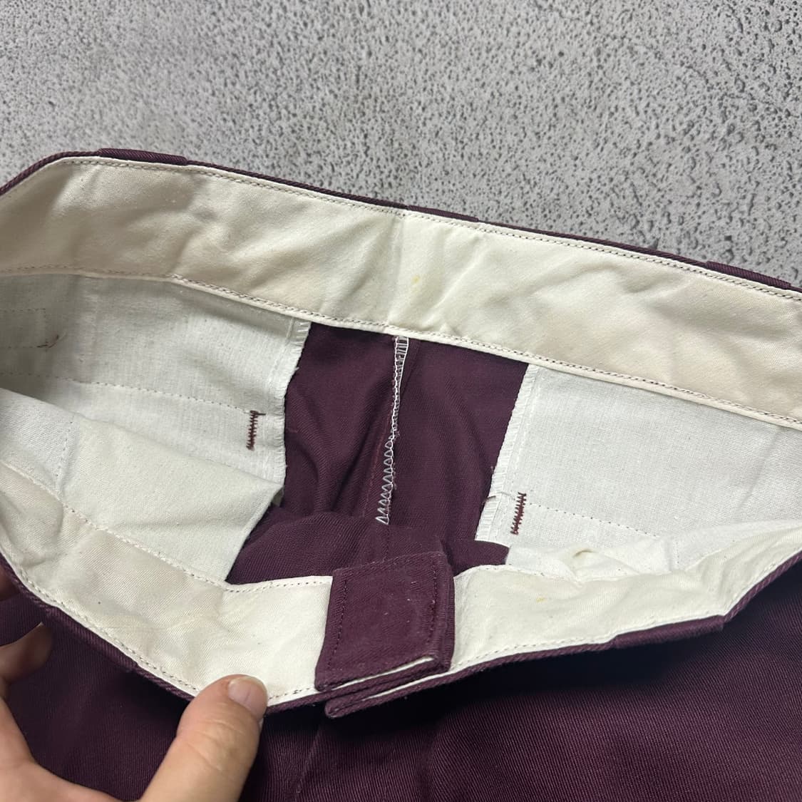 ✨ (바배) 디키즈 버건디 워크 치노 팬츠  상품이미지5