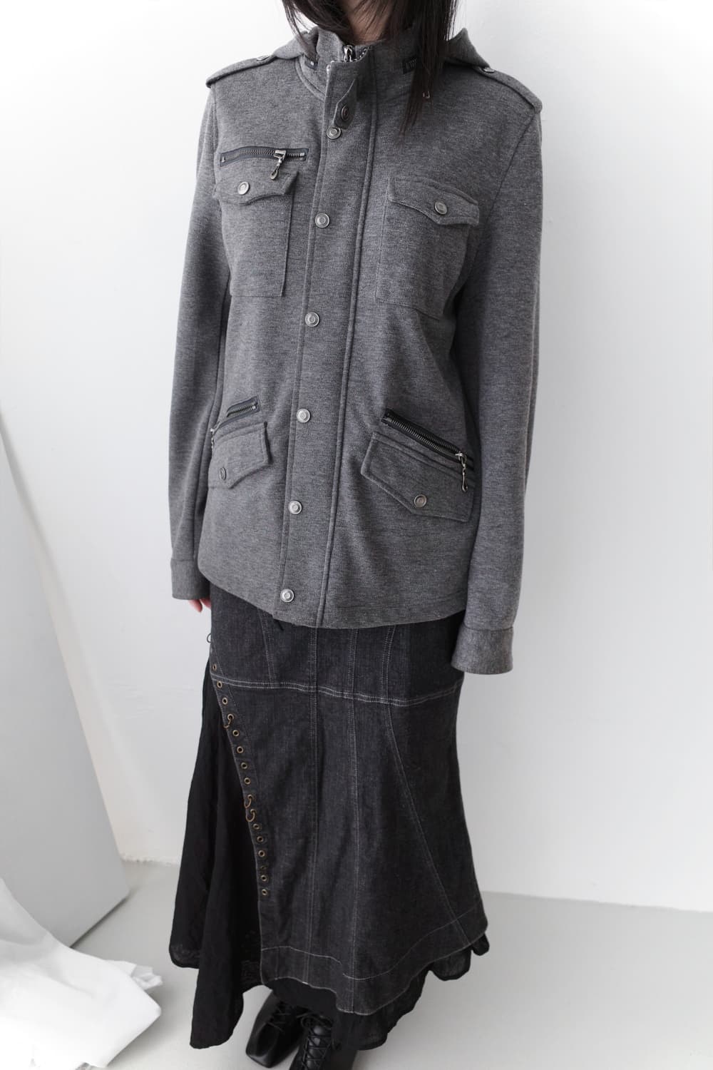 male&co) snap hood jacket  상품이미지7