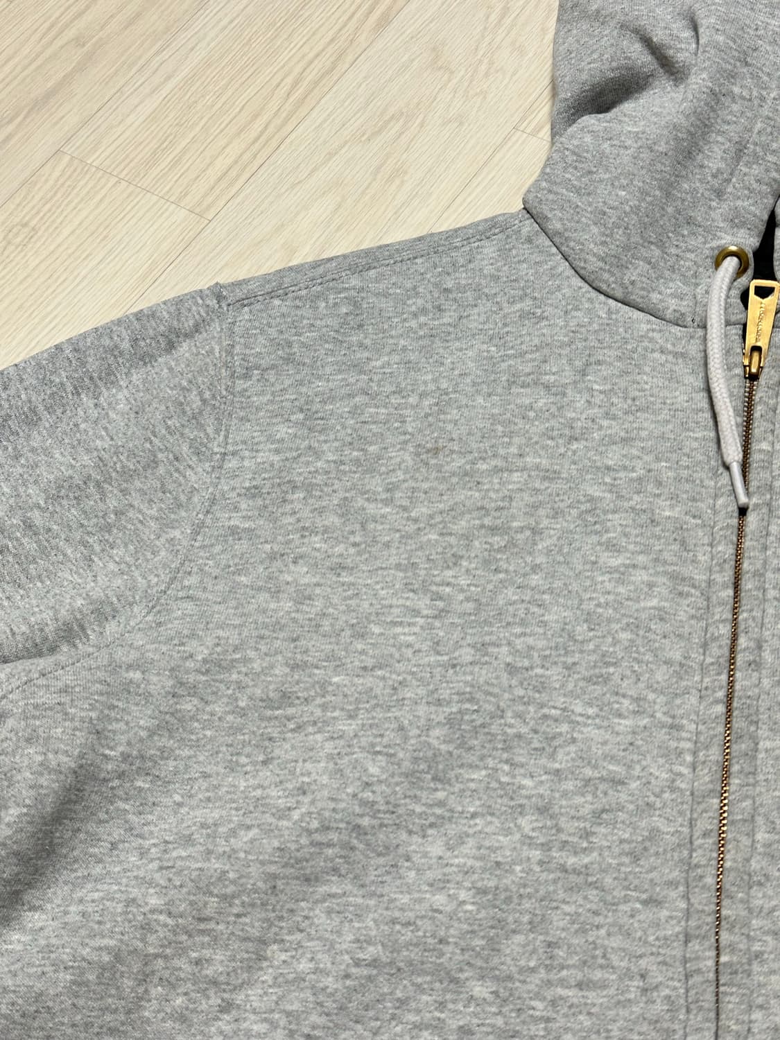 칼하트 CARHARTT 레인디펜더 누빔 써멀 후드집업 그레이 상품이미지7