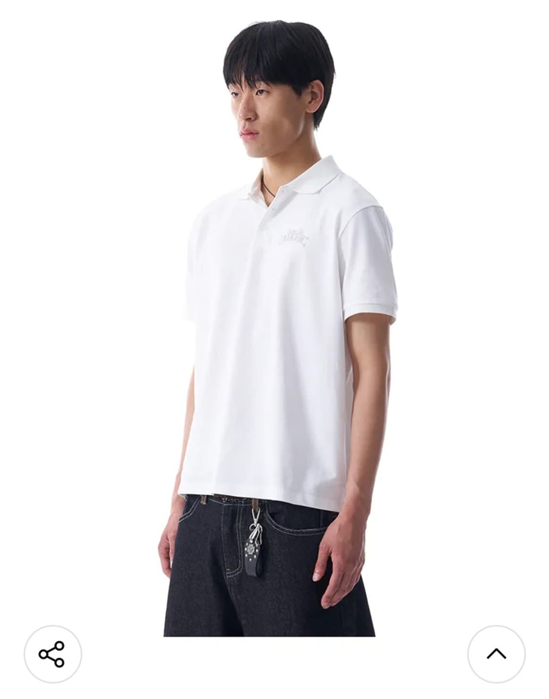 아캄 AAKAM Crack Printed PK T-Shirts 상품이미지1