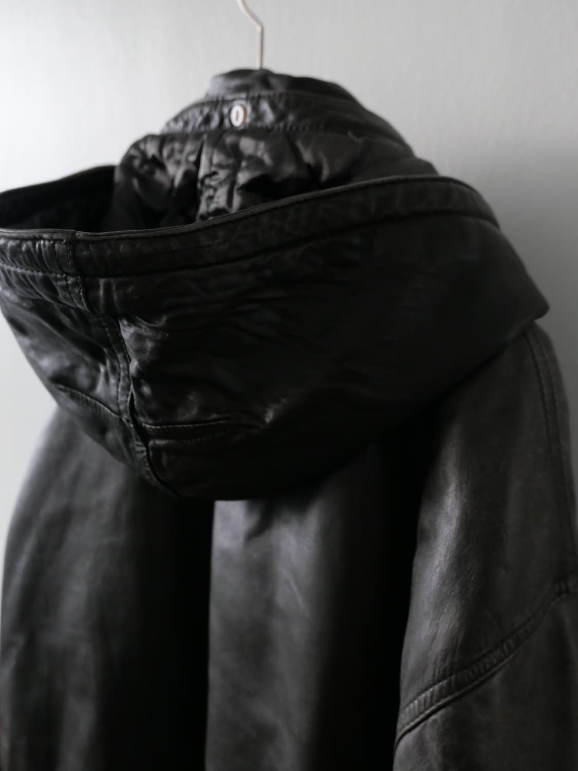 Hai issey miyake 90’s leather parka 상품이미지6