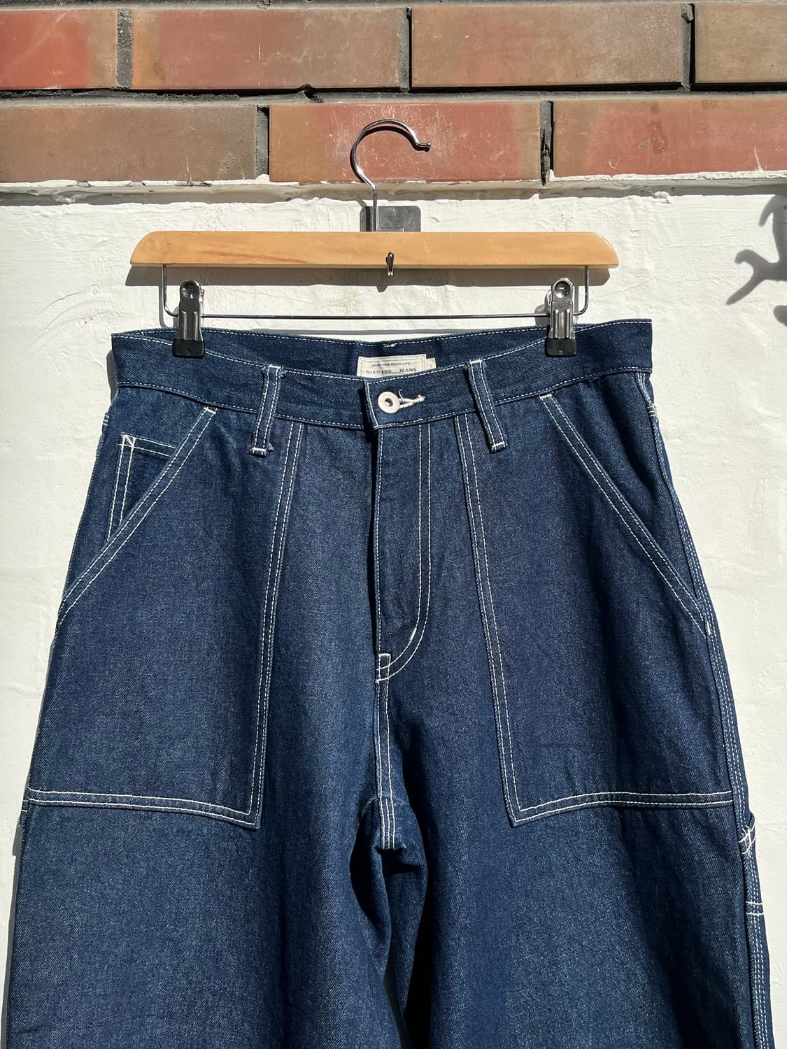 Niko and 니코앤드 데님 퍼티그 카펜터 팬츠 S 상품이미지3