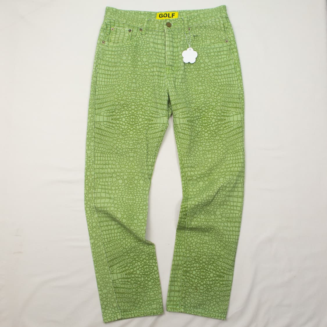 18FW 골프왕 앨리게이터 데님 팬츠 상품이미지3