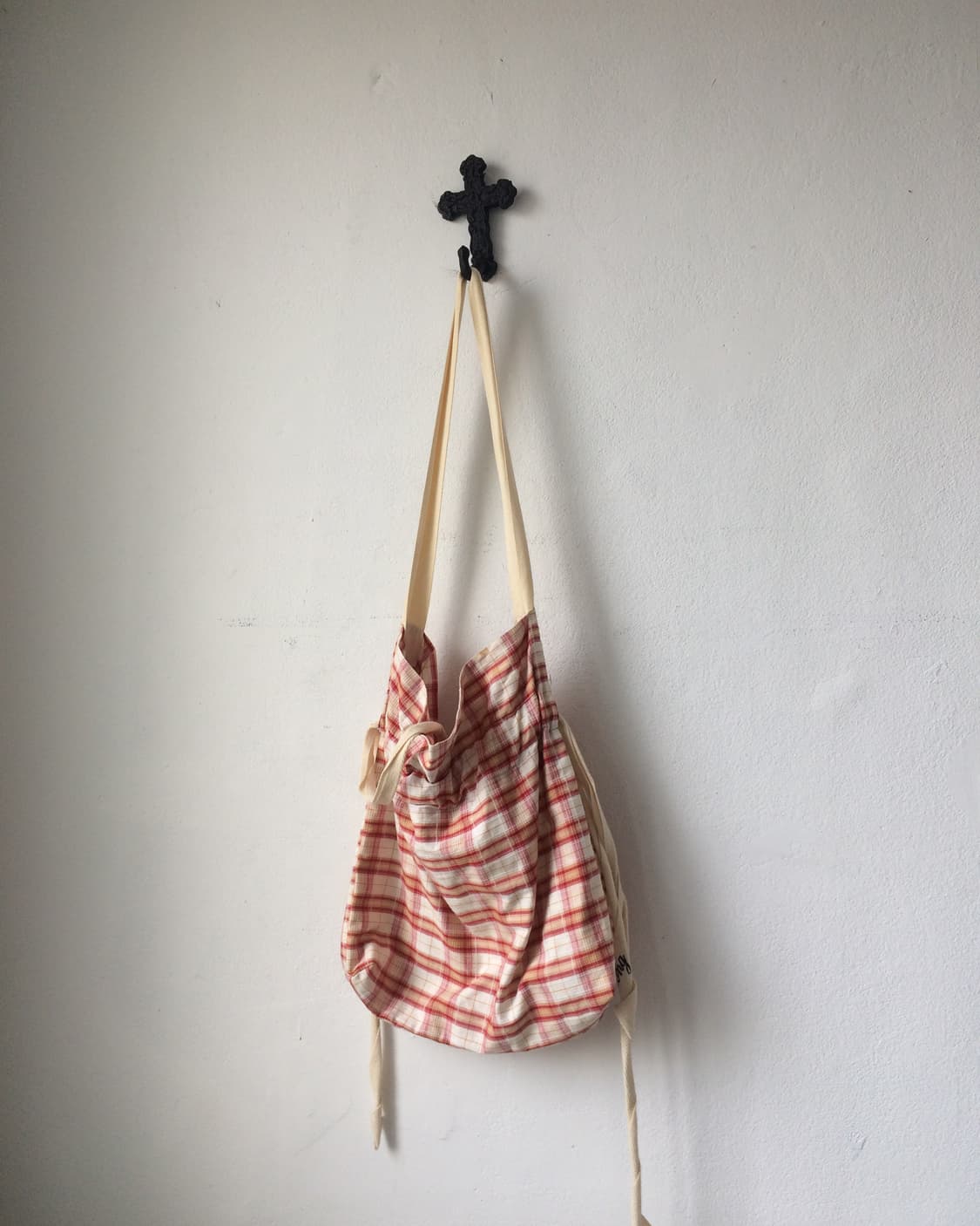 check pattern tote bag 상품이미지2