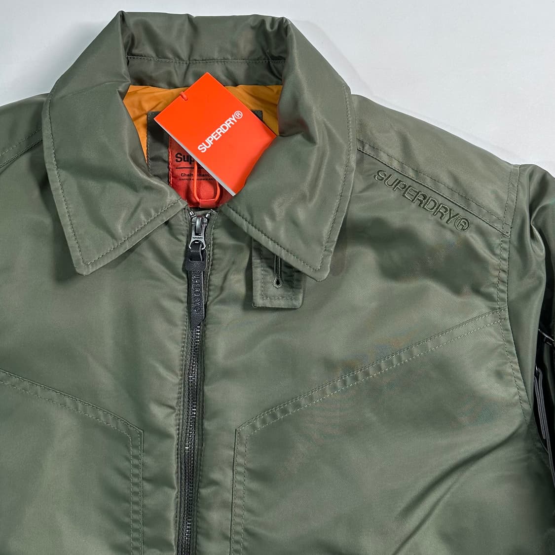 슈퍼드라이 카키 봄버 자켓  상품이미지4