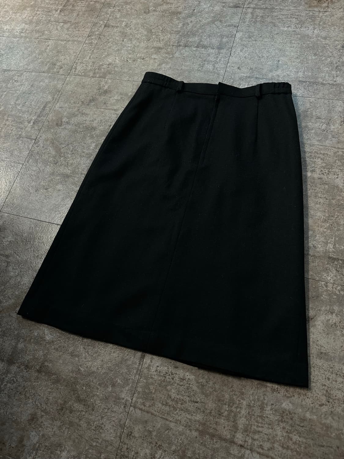 리본 타이 넥 탑 울 스커트 2pcs SET 상품이미지9