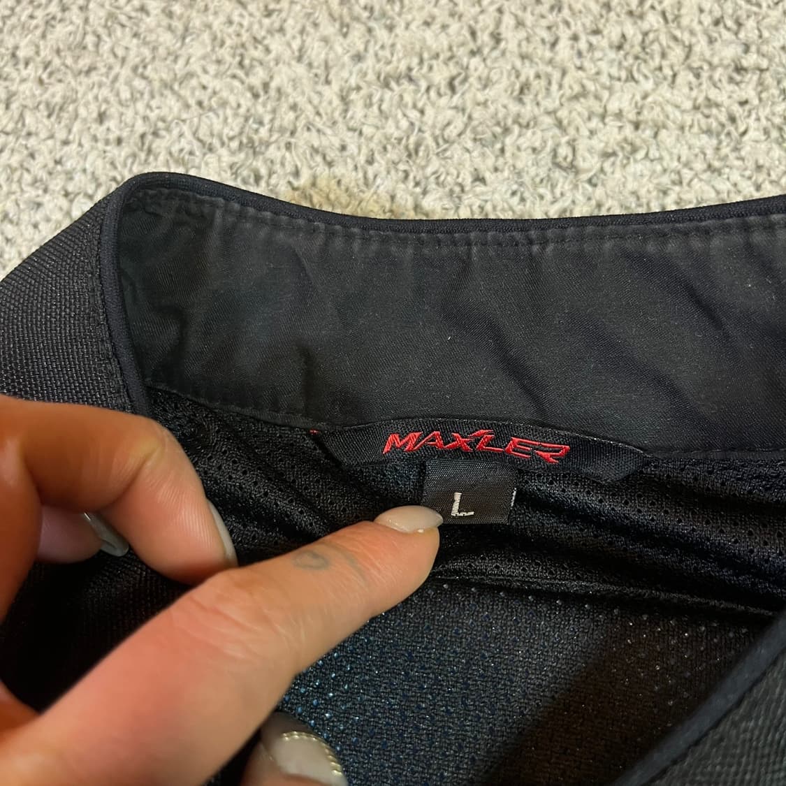 맥슬러 바이커 자켓 ( 어깨, 등 보호구 ) 상품이미지5