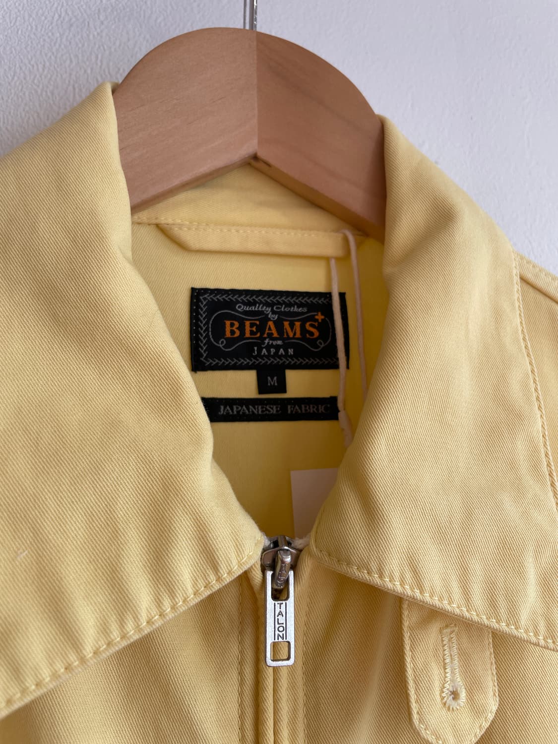 빔즈플러스 코튼 트윌 블루종 자켓 (M) 상품이미지2