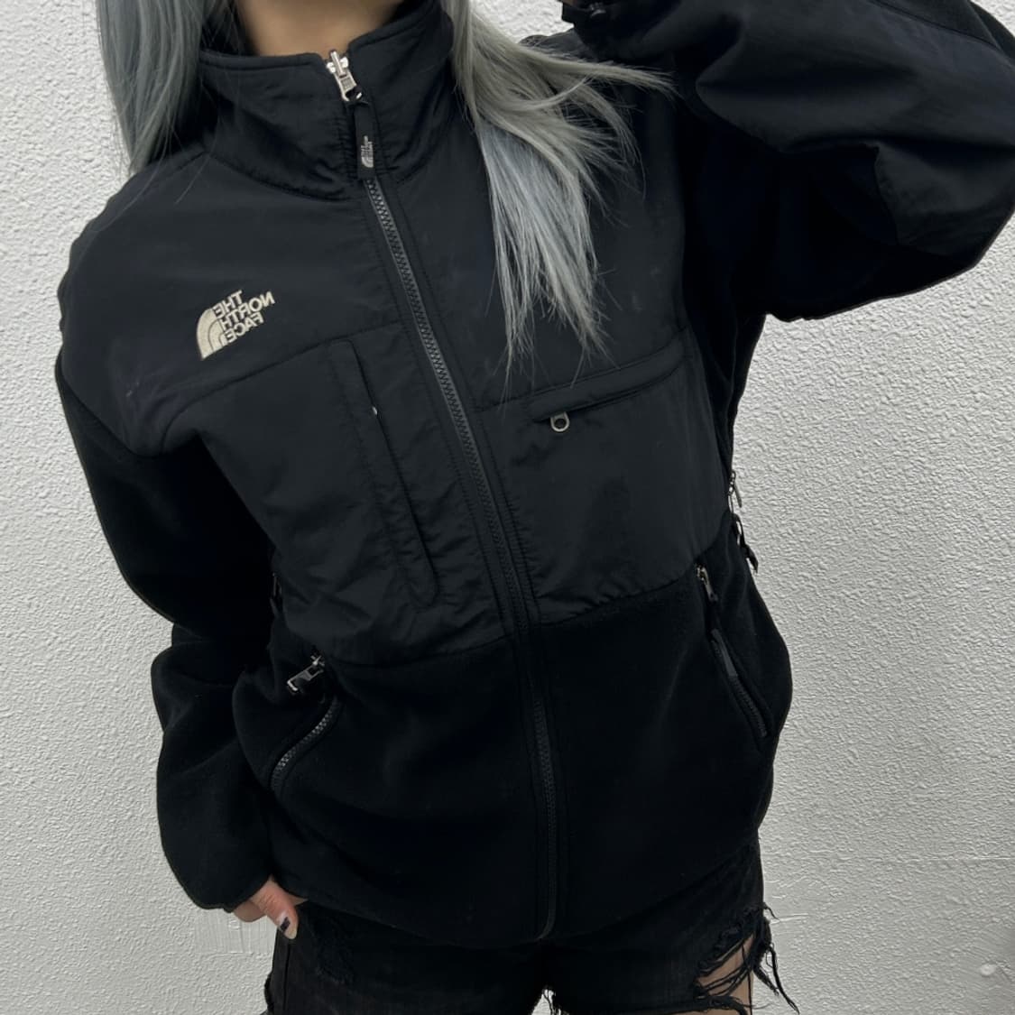 노스페이스 블랙 데날리 후리스 자켓 S 상품이미지1