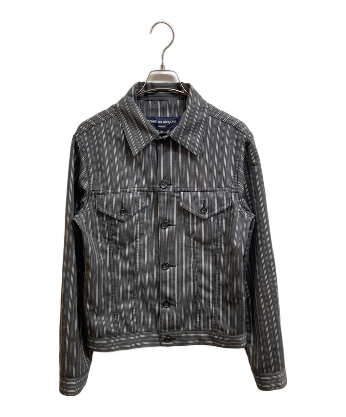 꼼데가르송 옴므 스트라이프 트러커 자켓 상품이미지1