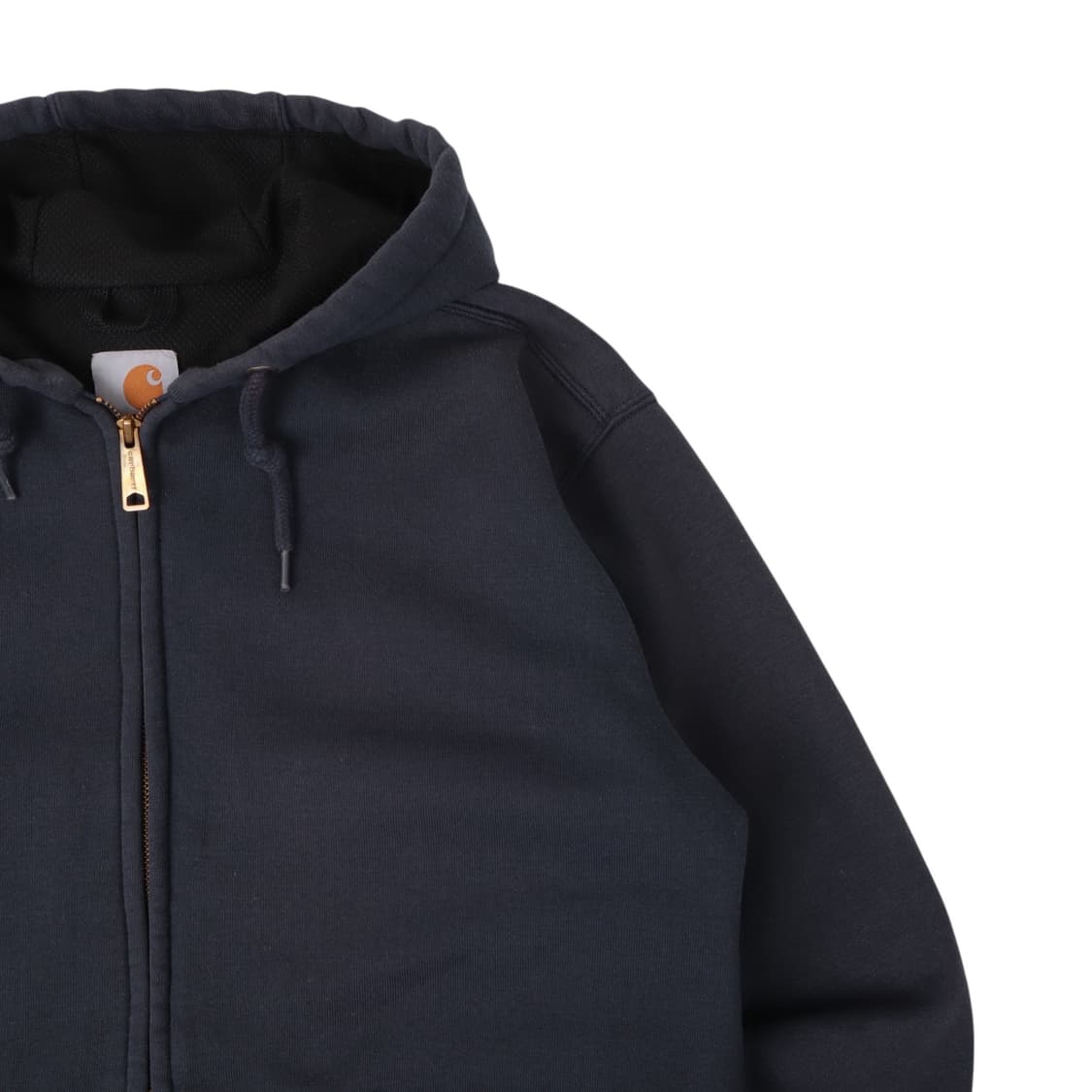 칼하트 네이비 레인디펜더 써멀 후드집업 상품이미지2