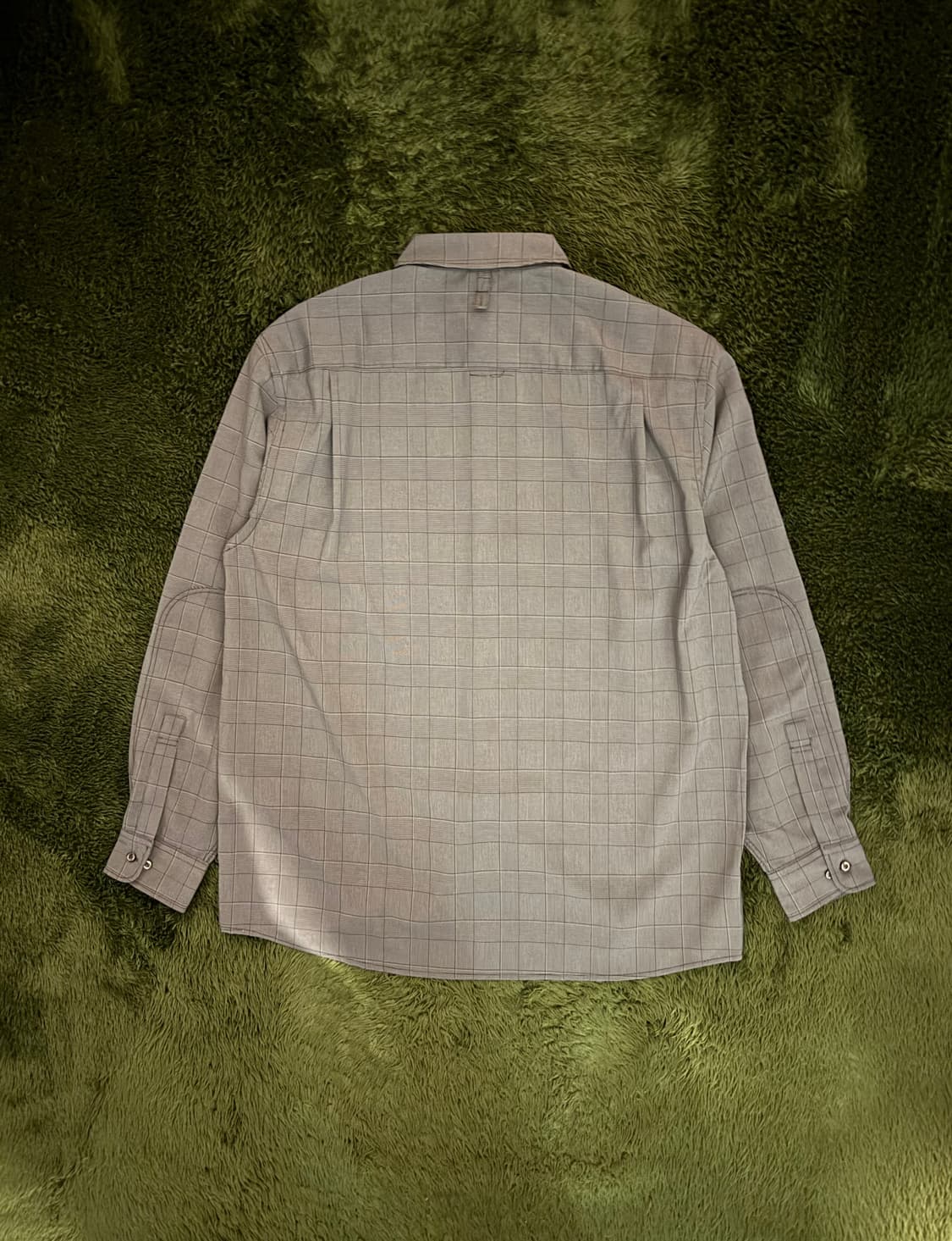 [M,L] 이스트로그 21FW 글렌 체크 유틸리티 폴리 셔츠 상품이미지7