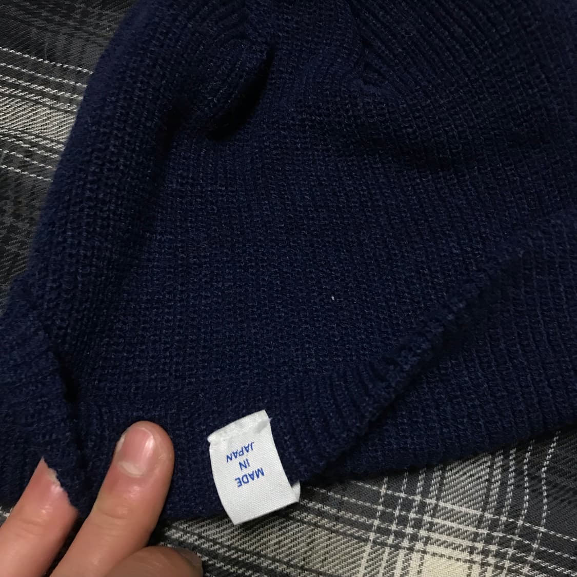 메이드 재팬 스티브 알란 네이비 숏비니 와치캡 상품이미지2