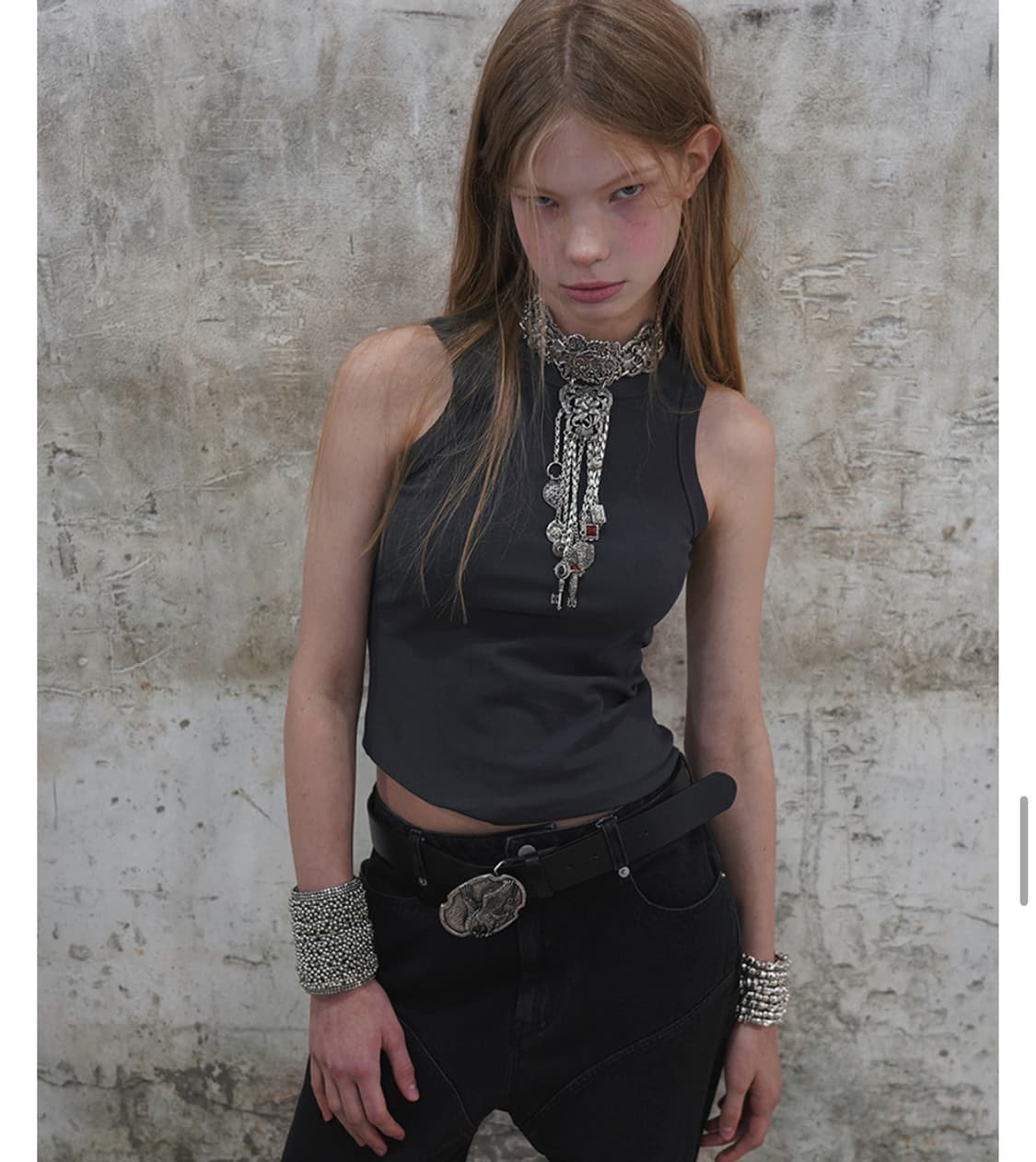 데어드 BRAIDED CUTOUT TOP 상품이미지3