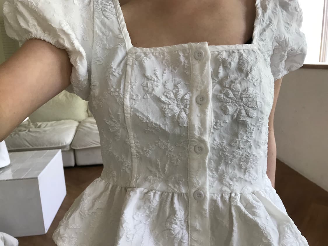 vintage puff blouse 상품이미지6