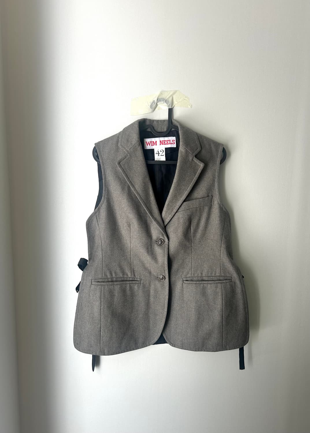 Weem neels 빈티지 울 베스트 made in italy  상품이미지1