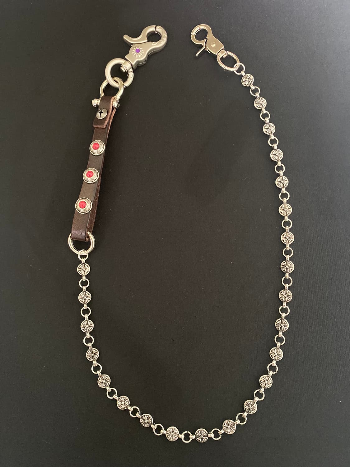 가죽 링크 팬츠 체인 상품이미지3