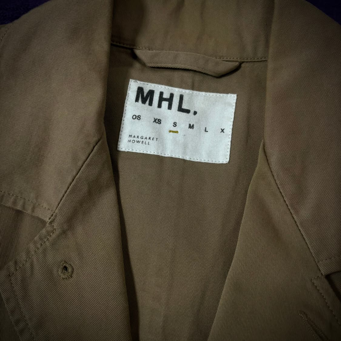 MHL. Press Sample Work Jacket 마가렛호웰 상품이미지4