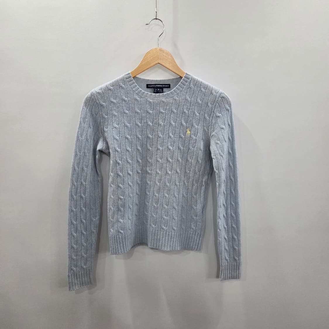 폴로랄프로렌 스포츠 우먼 램스울 케이블니트 S 상품이미지1