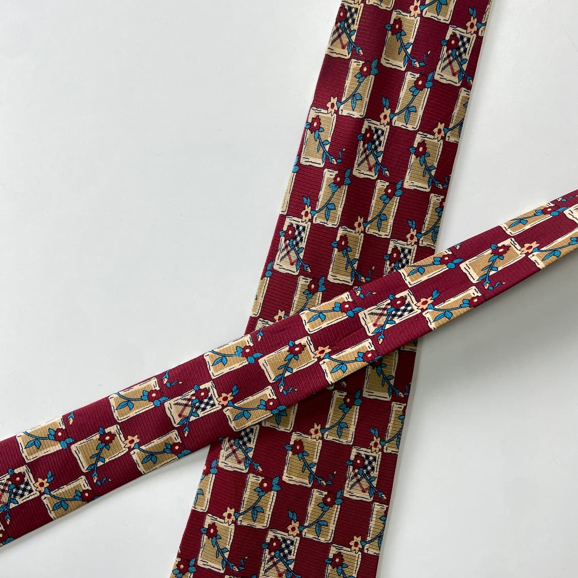 버버리 (Burberry) 심플로고 정품 명품넥타이 상품이미지4