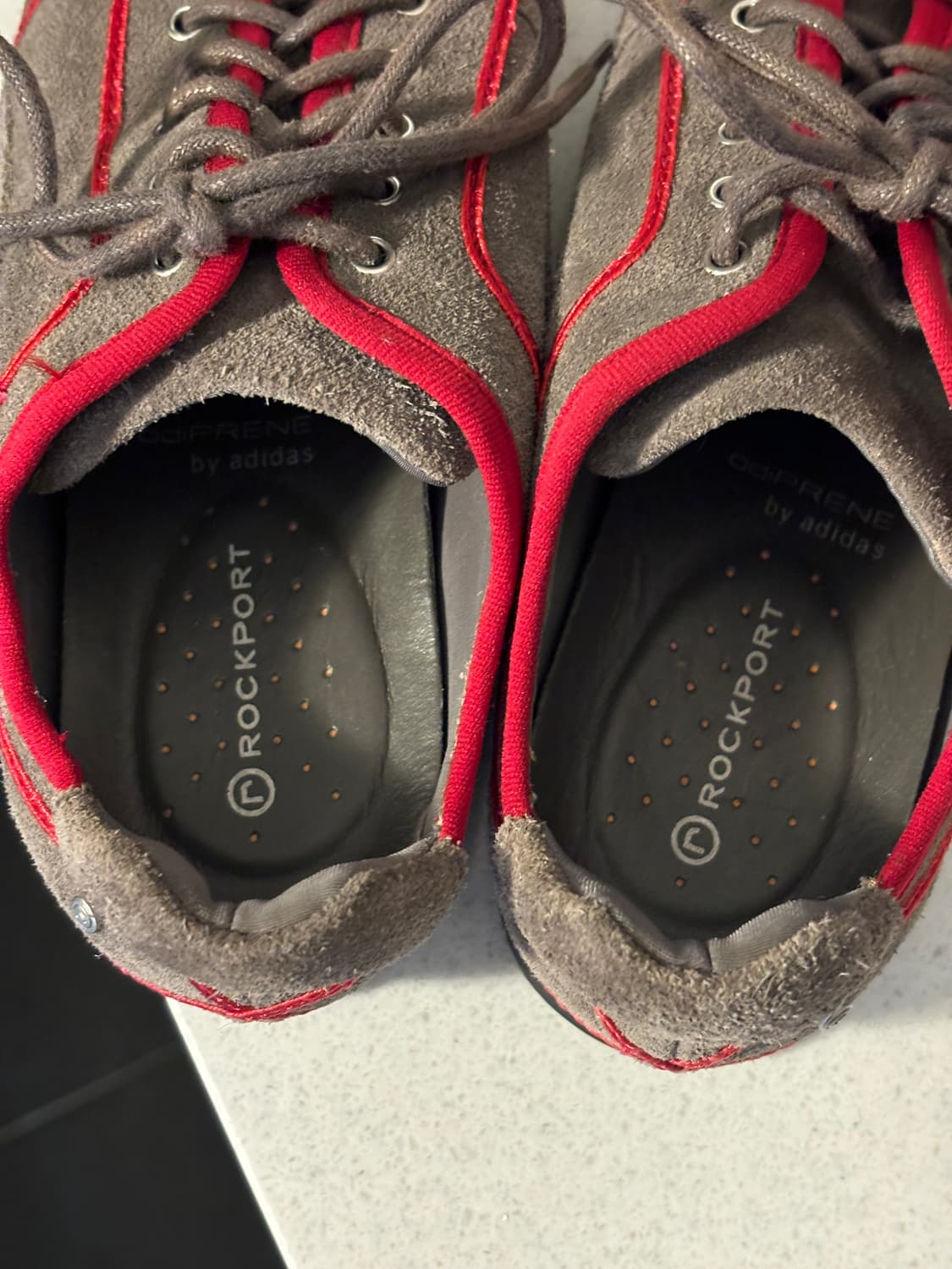 락포트 바이 아디다스 스웨이드 스니커즈 상품이미지4